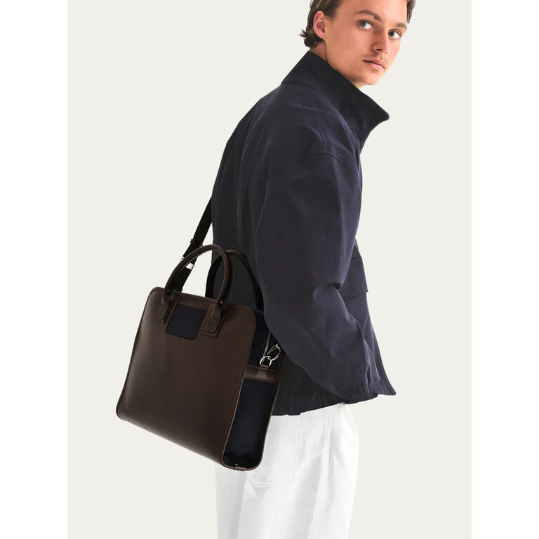 Travelteq Travelteq Messenger Espresso Navy
