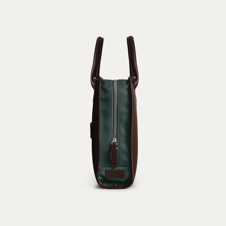 Travelteq Travelteq The Briefcase Espresso Green