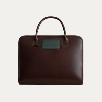 Travelteq Travelteq The Briefcase Espresso Green