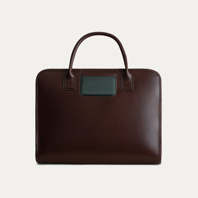 Travelteq Travelteq The Briefcase Espresso Green