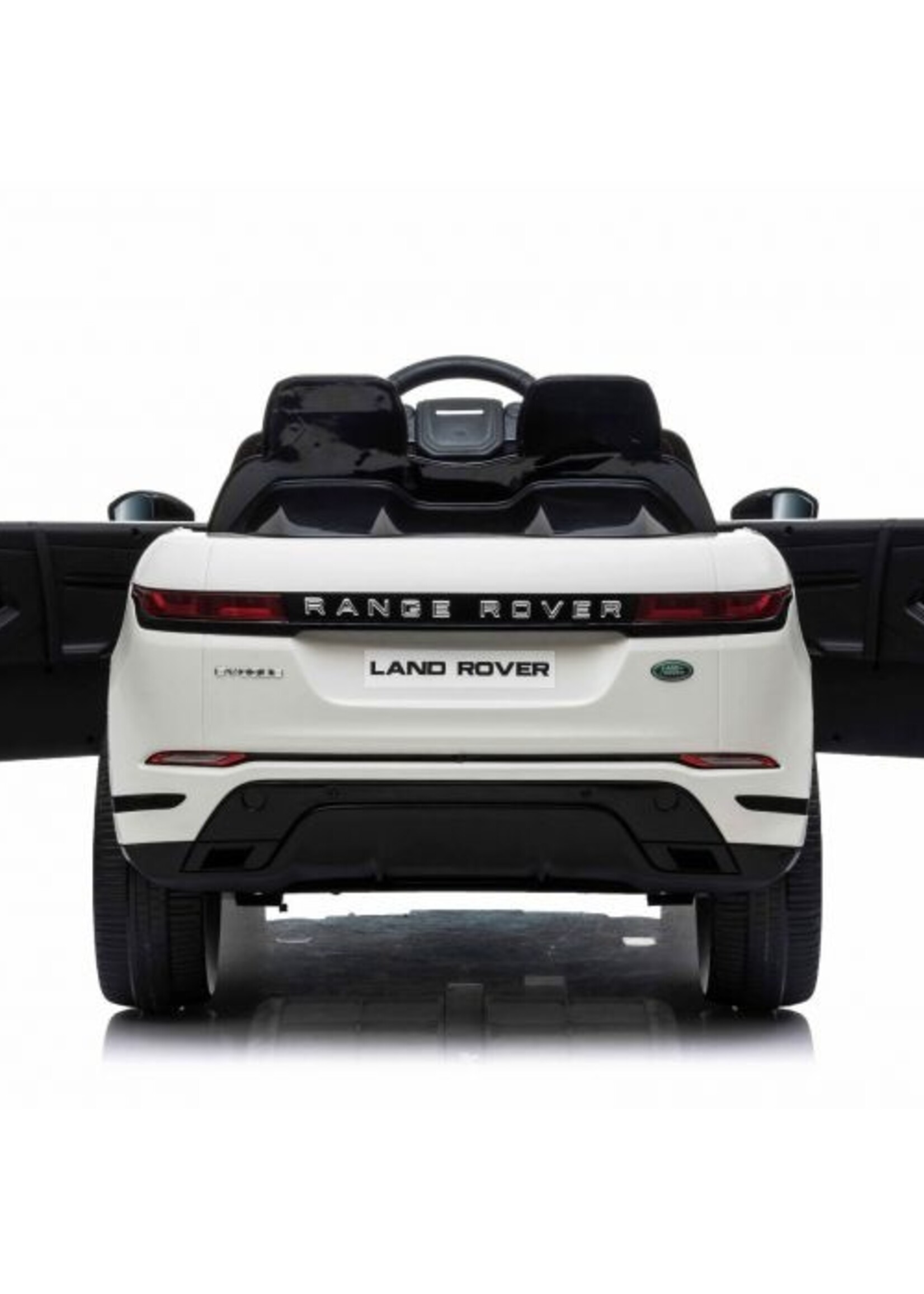 Land Rover Range Evoque elektrische witte Kinderauto