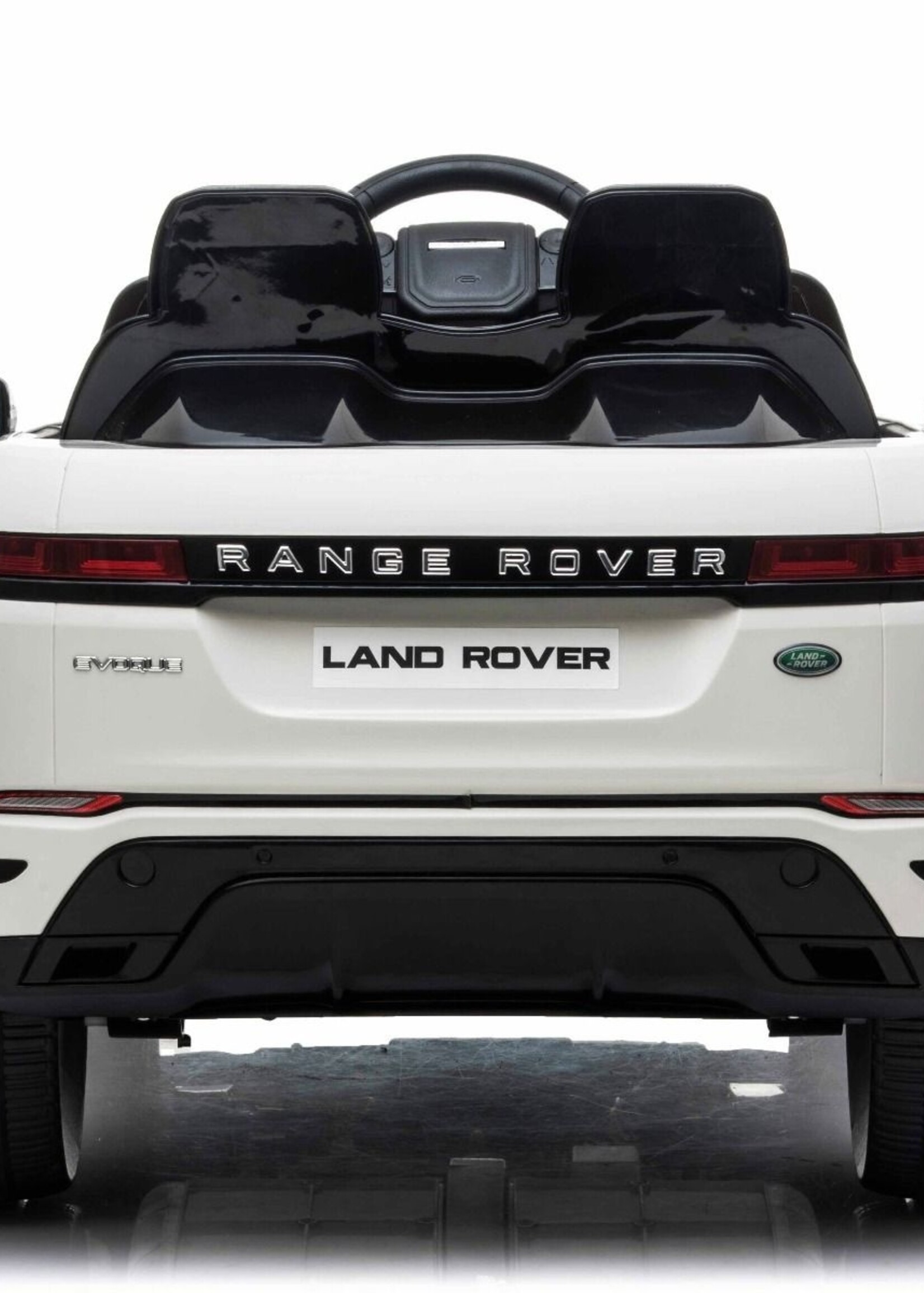 Land Rover Range Evoque elektrische witte Kinderauto