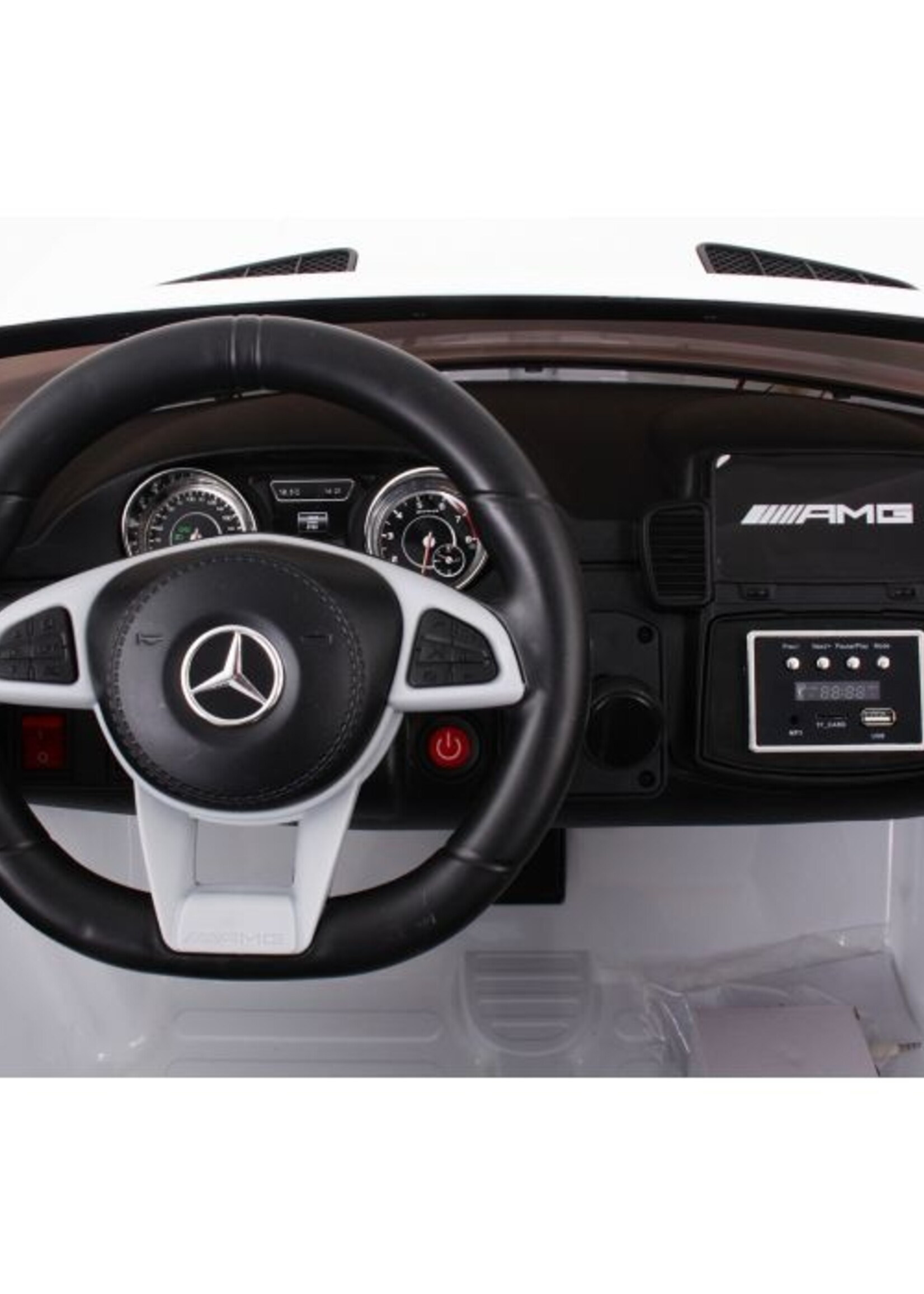 Mercedes GLS AMG witte Kinderauto