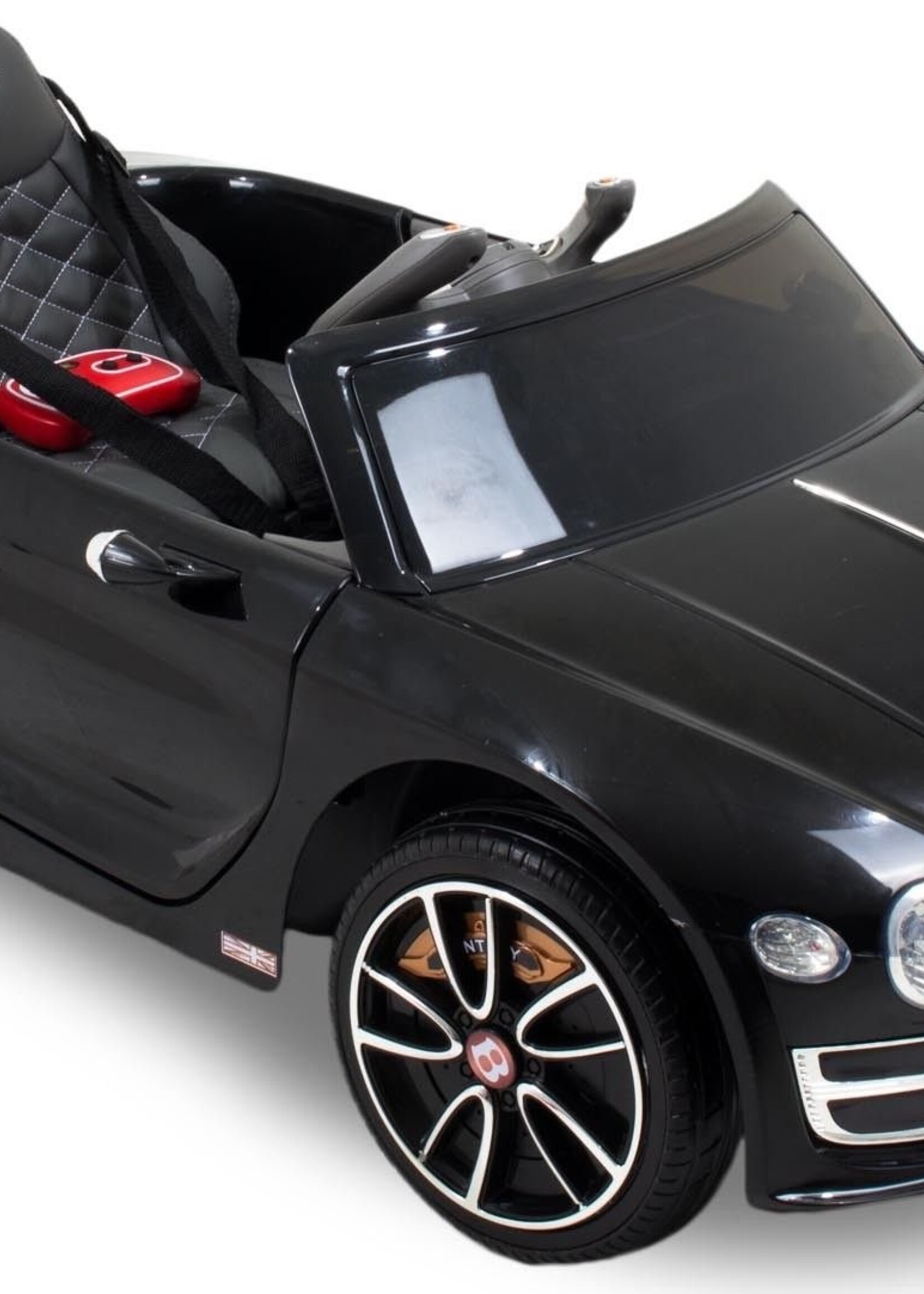 Bentley Continental zwarte Kinderauto 