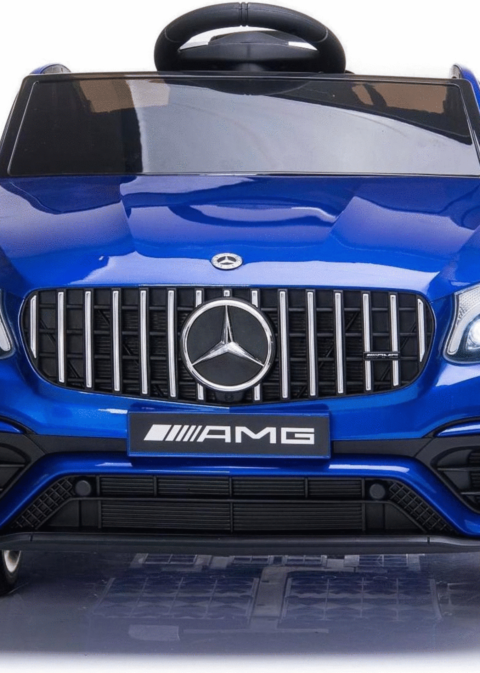 Mercedes GLC63s blauwe 1-zits elektrische Kinderauto