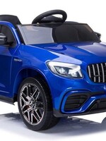 Mercedes GLC63s blauwe 1-zits elektrische Kinderauto