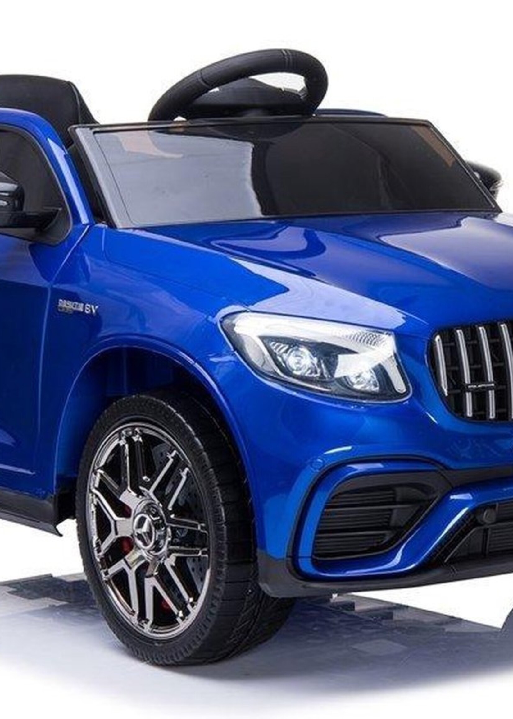 Mercedes GLC63s blauwe 1-zits elektrische Kinderauto