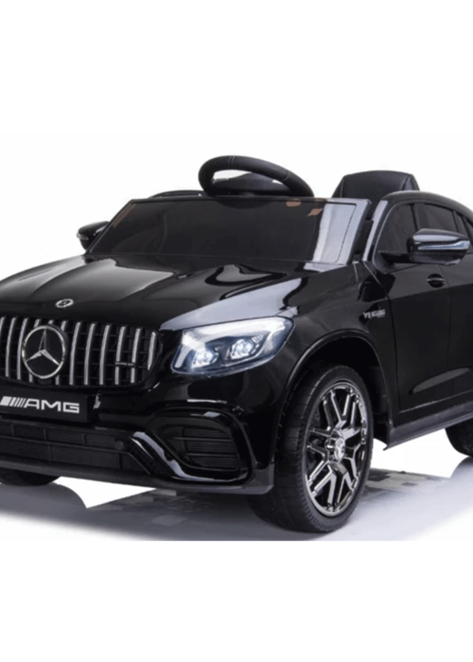 Mercedes GLC63s zwarte 1-zits elektrische Kinderauto