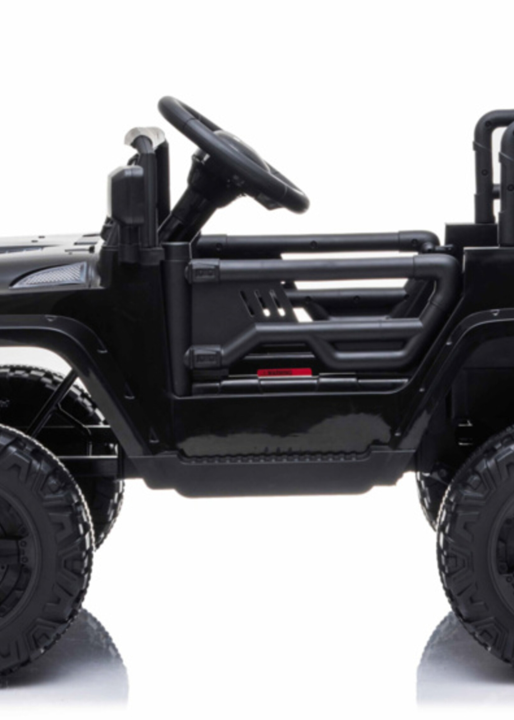 Jeep Mountain King zwarte kinderauto