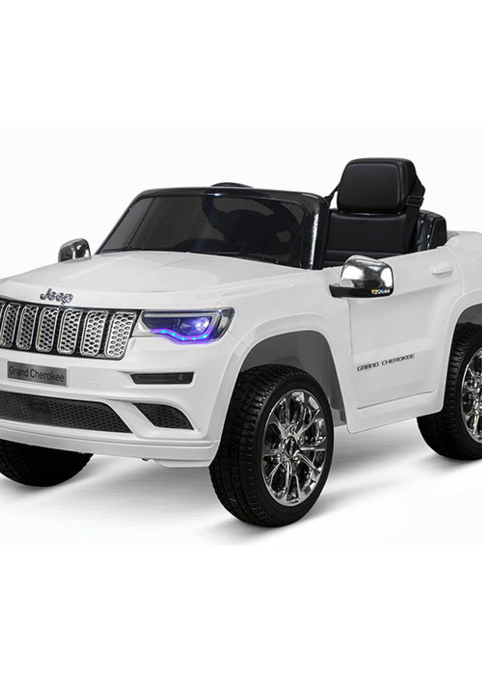 Jeep Grande Cherokee witte kinderauto