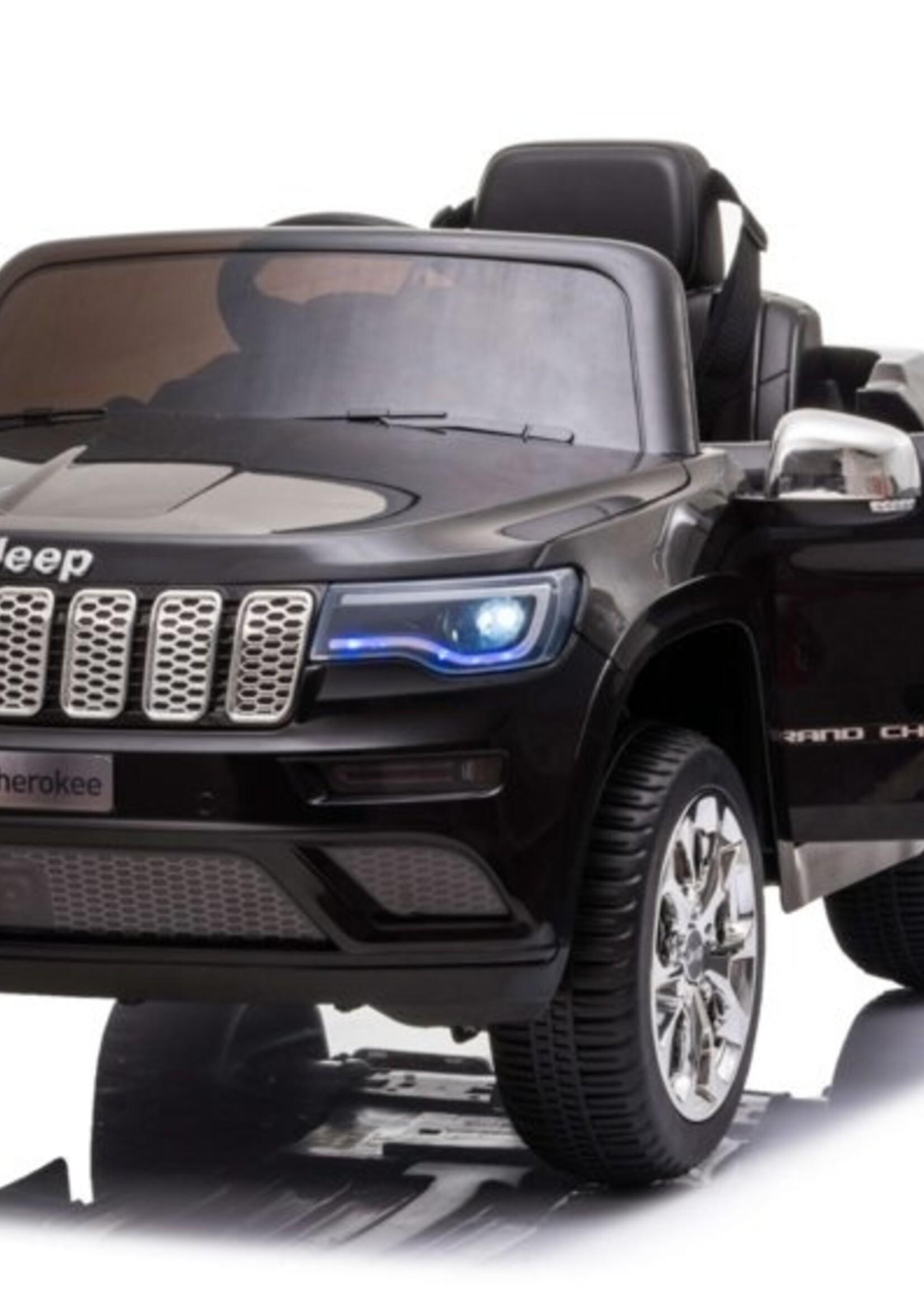 Jeep Grande Cherokee zwarte kinderauto