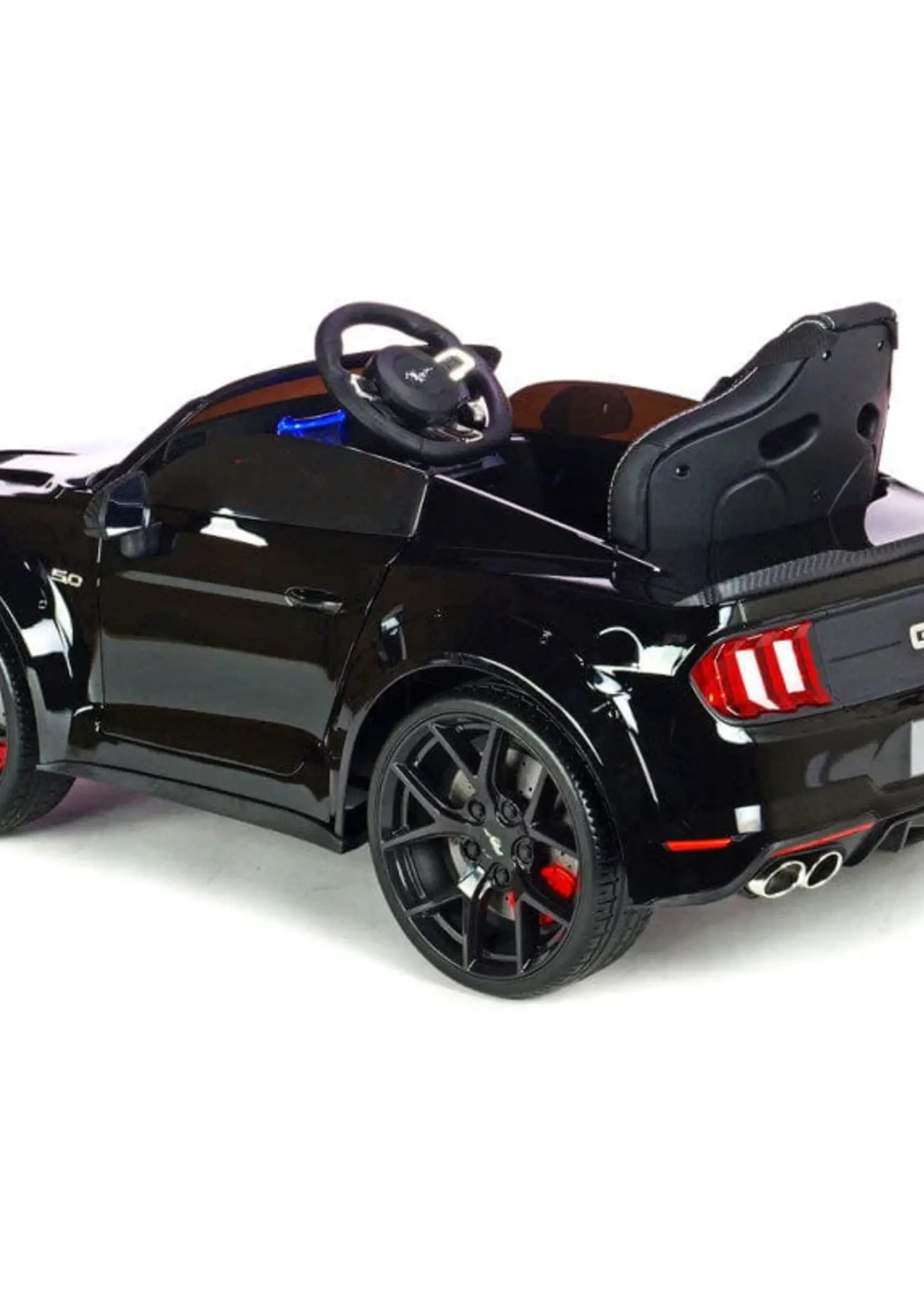 Ford Mustang GT500 Zwarte Kinderauto