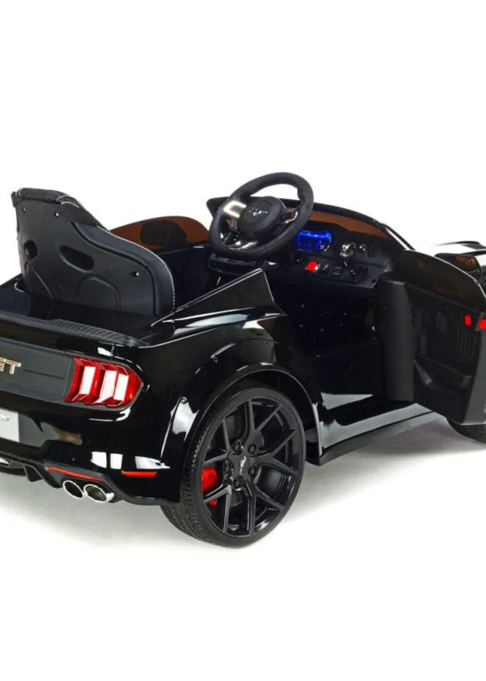 Ford Mustang GT500 Zwarte Kinderauto