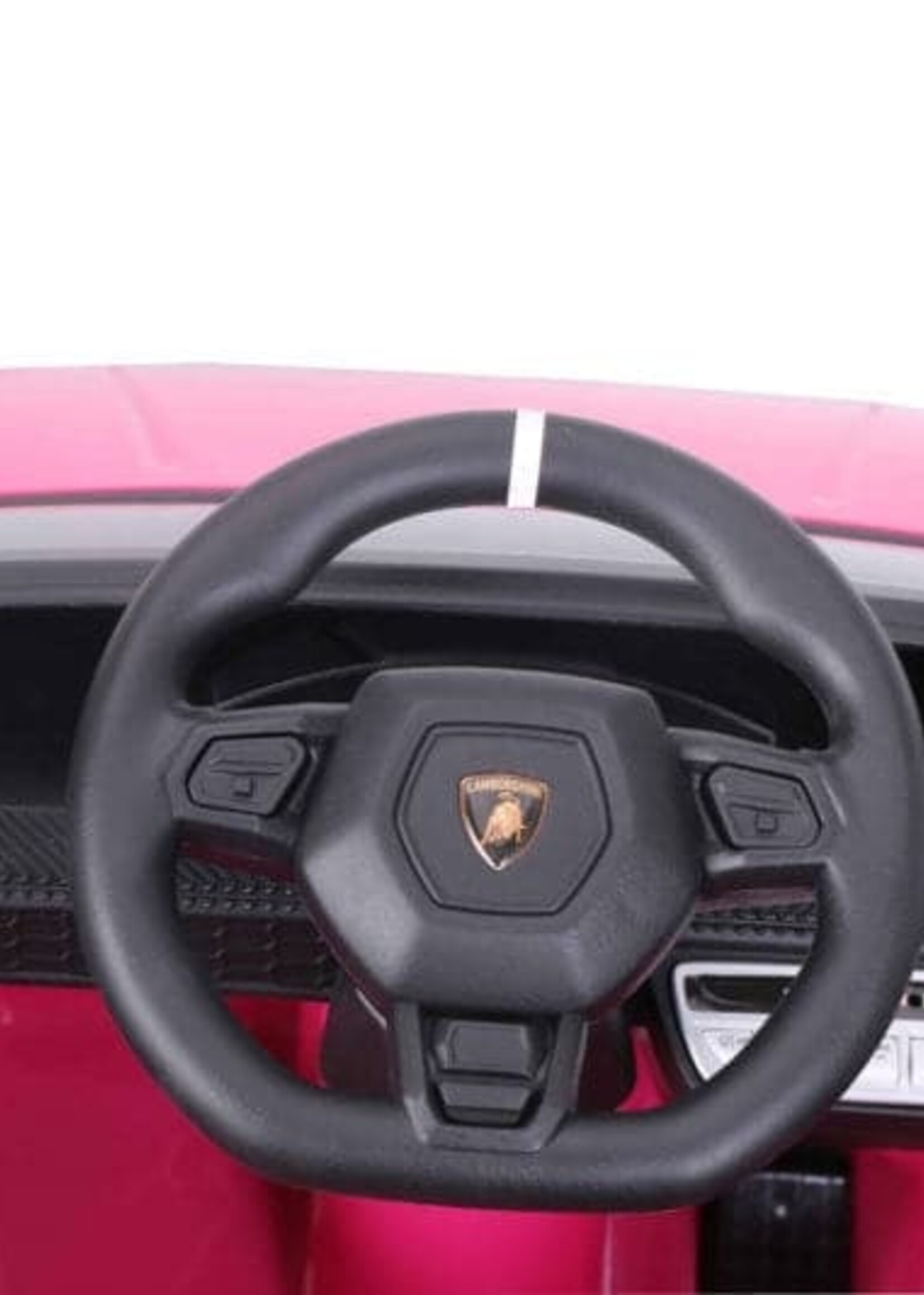 Lamborghini Huracan roze elektrische Kinderauto