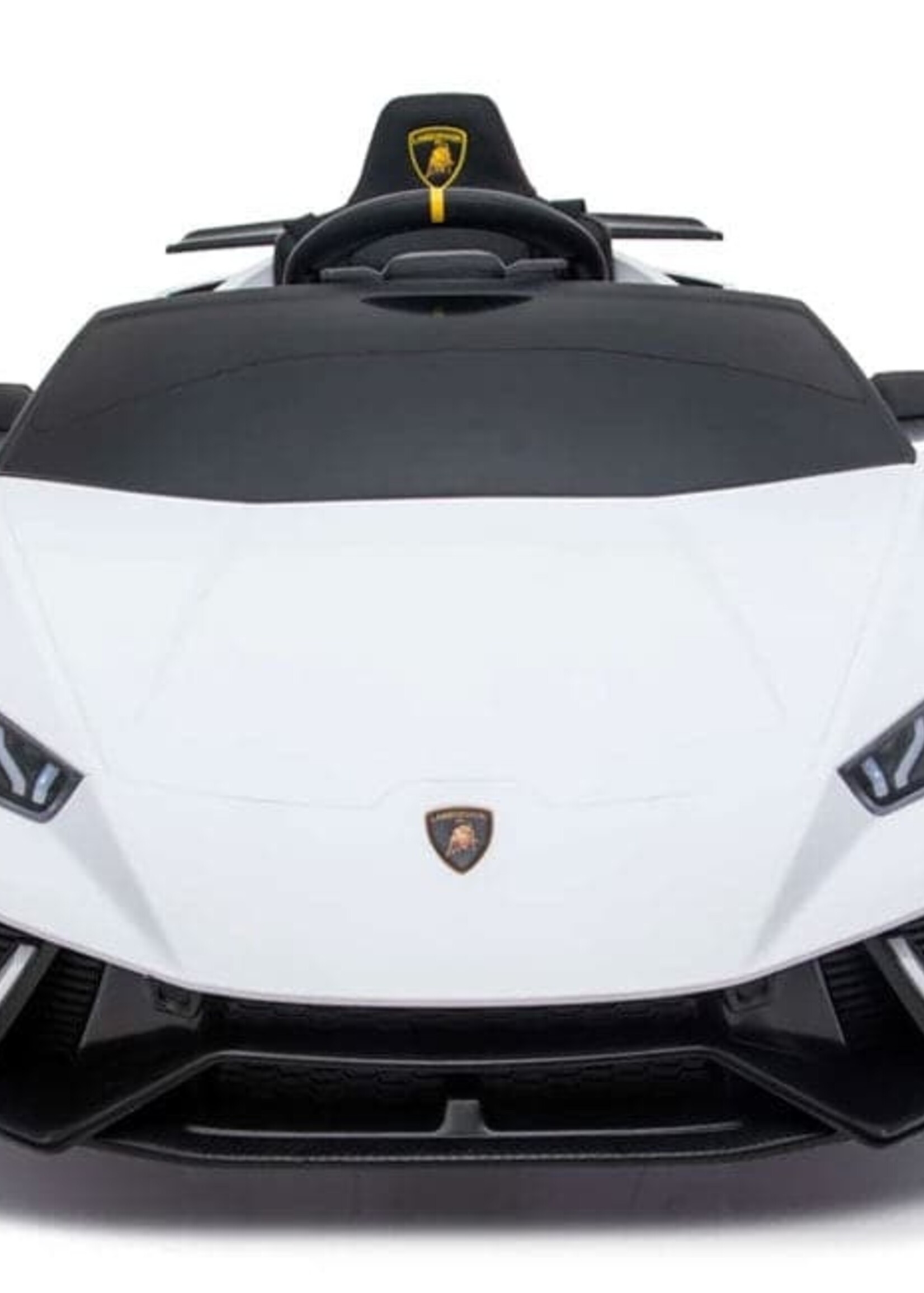 Lamborghini Huracan witte elektrische Kinderauto