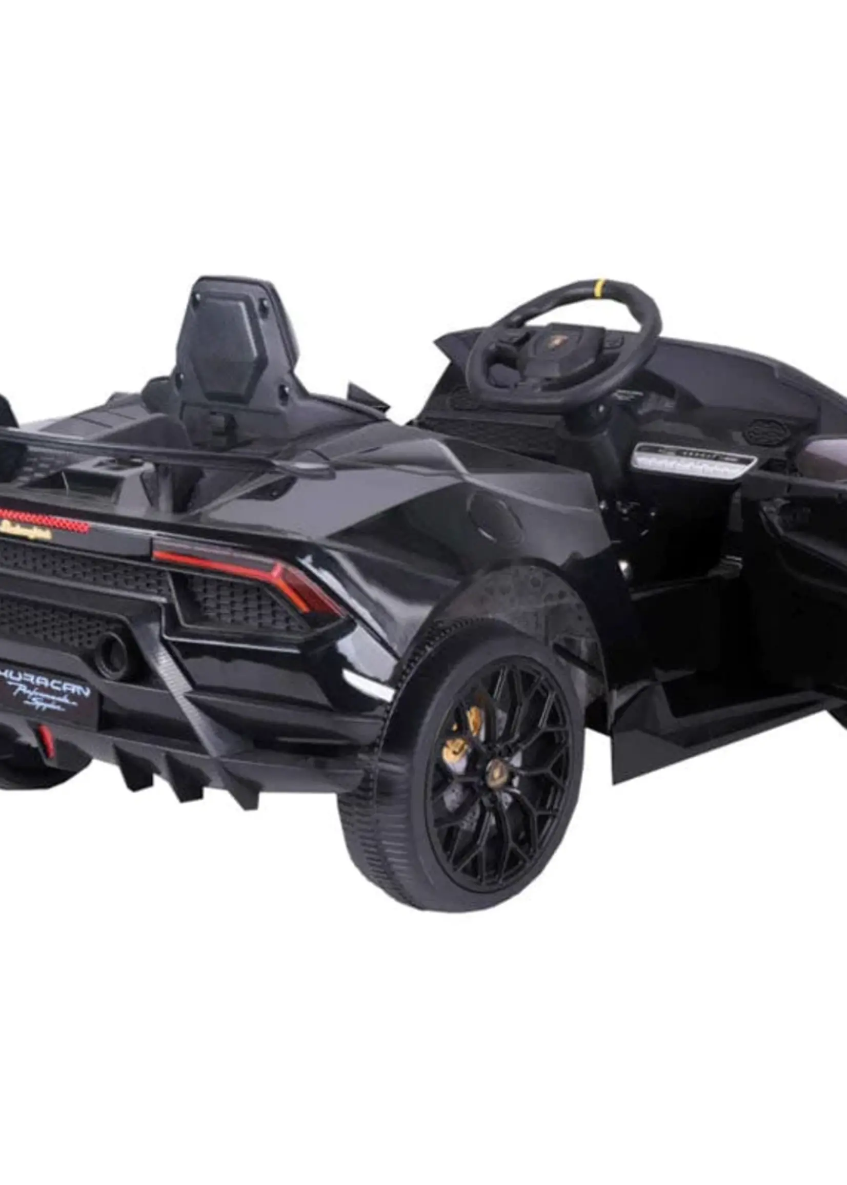 Lamborghini Sian zwarte elektrische Kinderauto