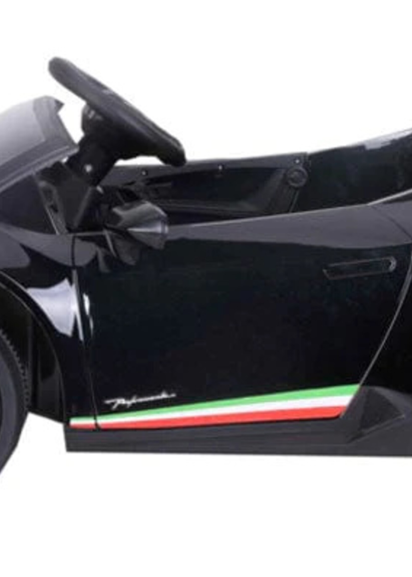Lamborghini Sian zwarte elektrische Kinderauto