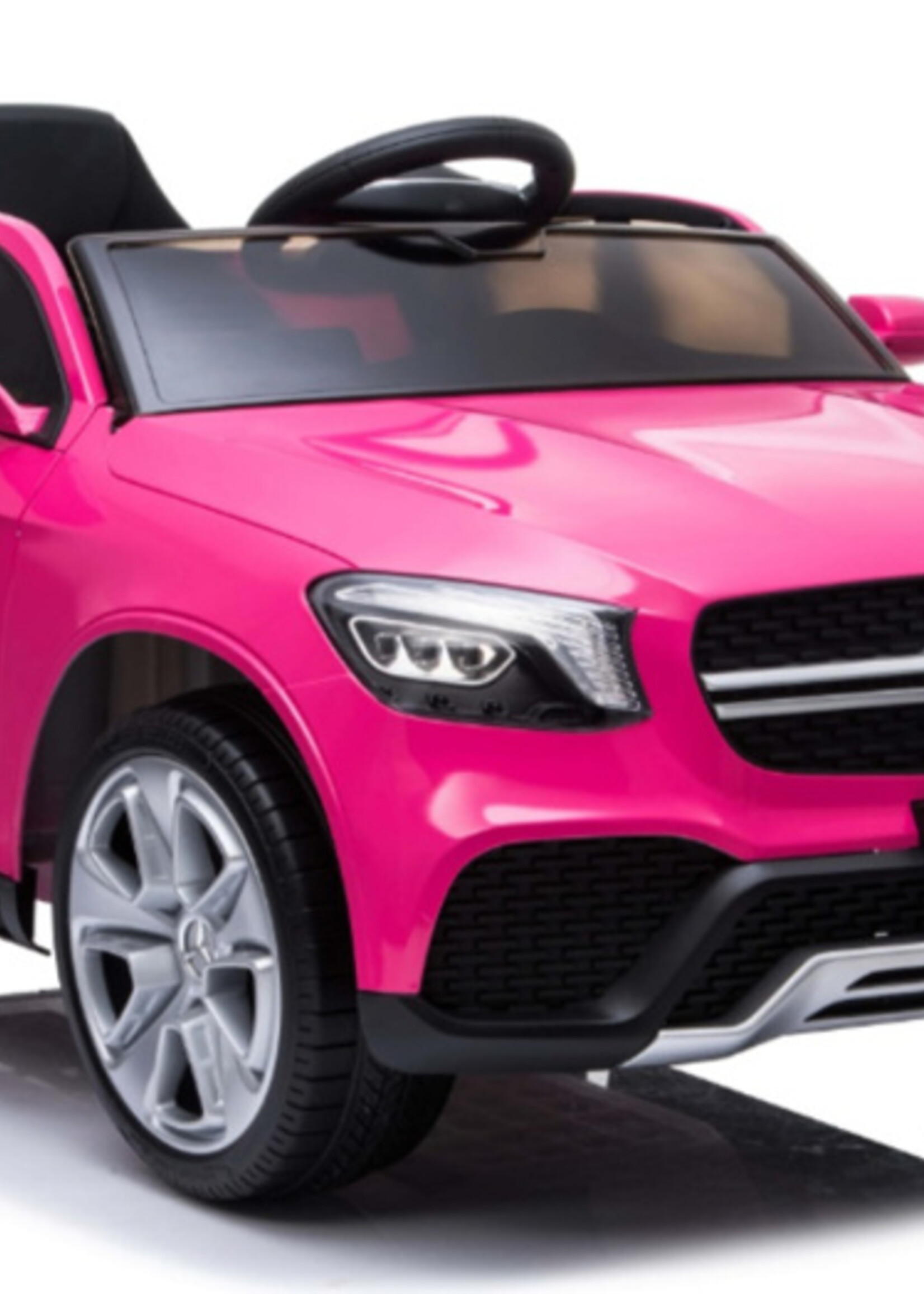 Mercedes GLC roze elektrische Kinderauto