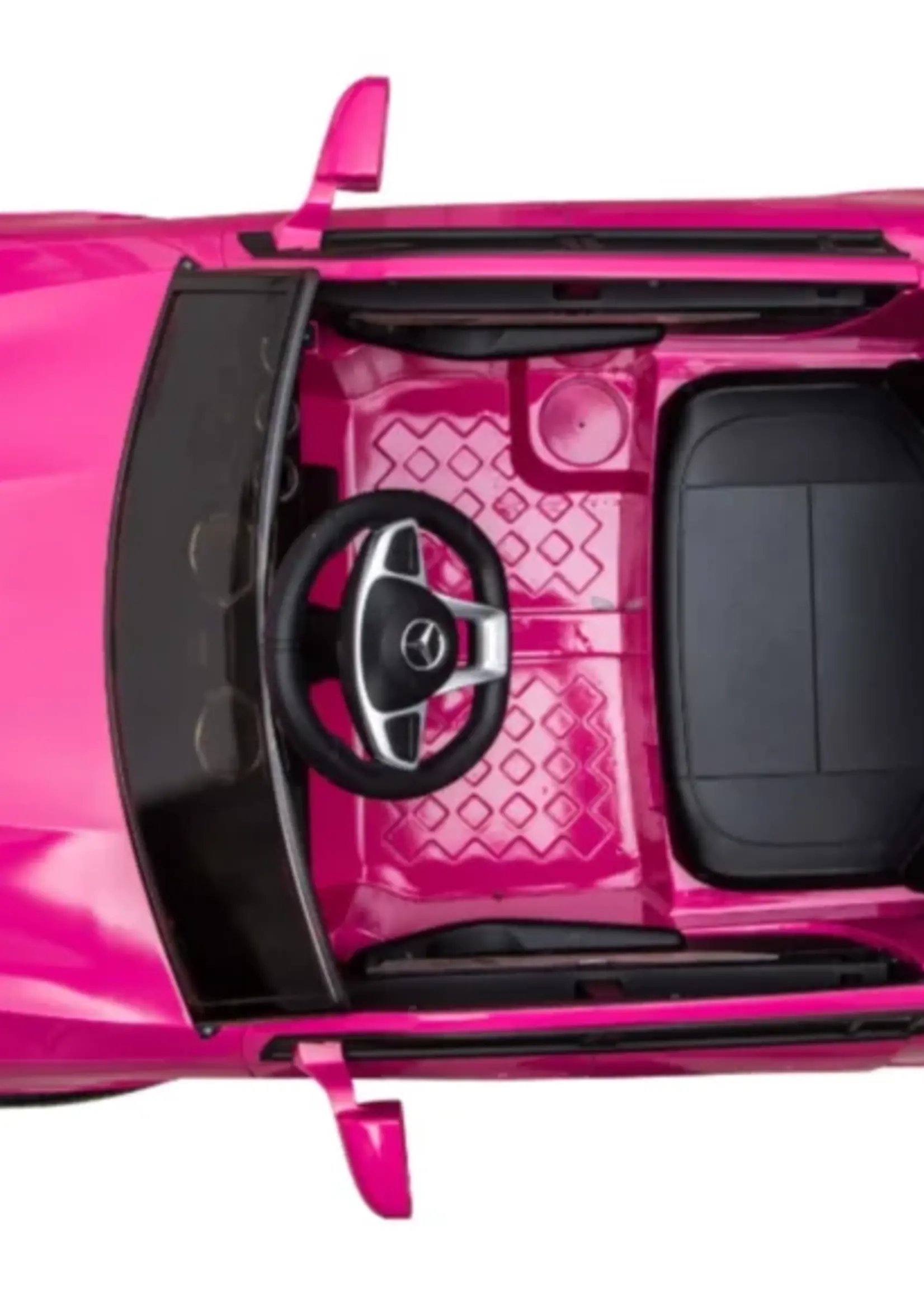 Mercedes GLC roze elektrische Kinderauto