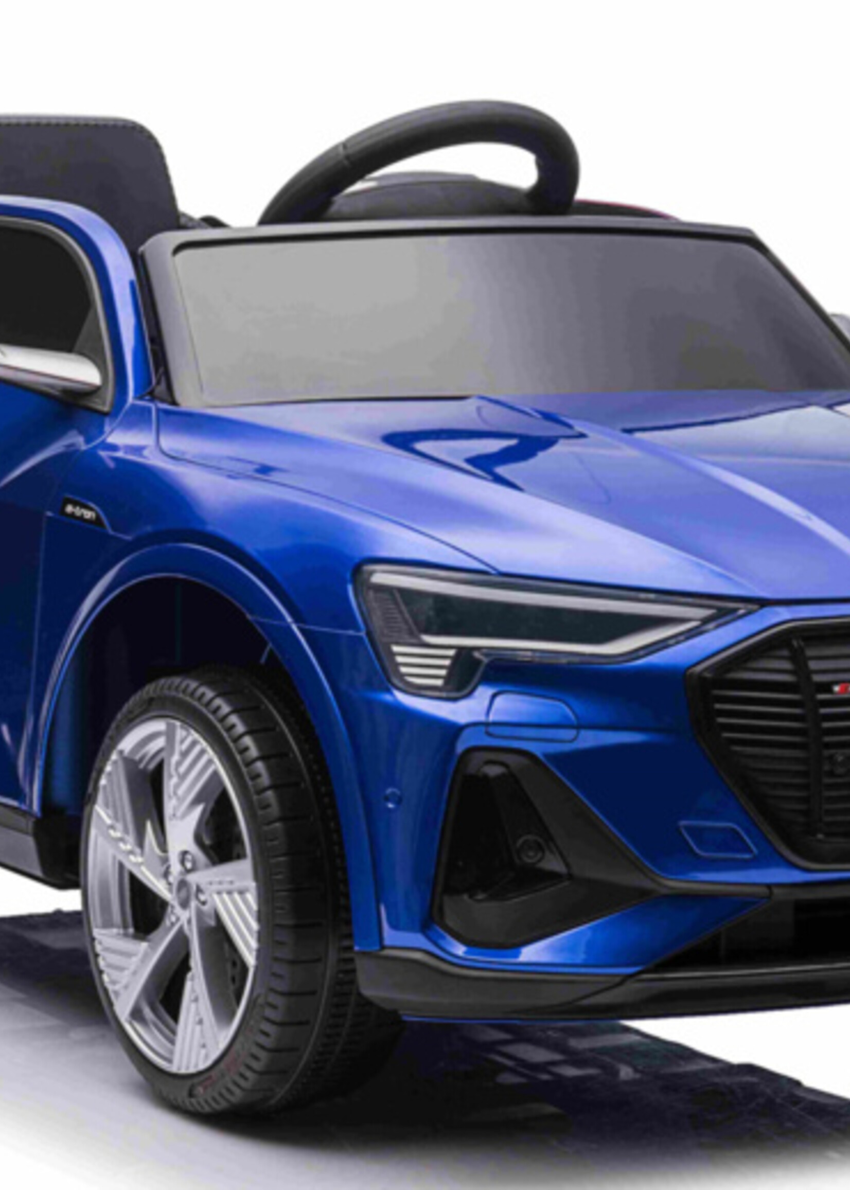 Audi E-tron Sportback blauw elektrische Kinderauto