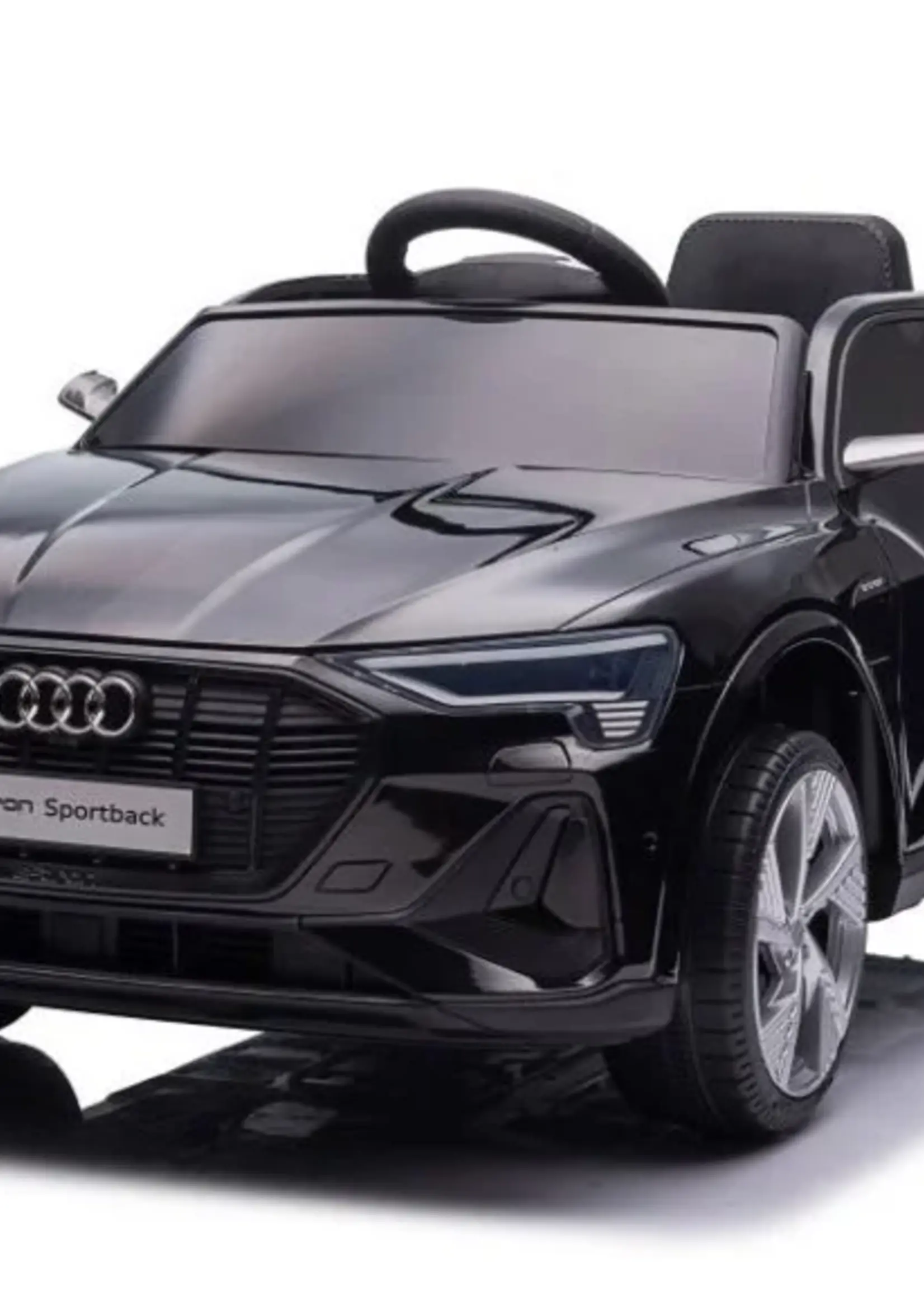 Audi E-tron Sportback zwarte elektrische Kinderauto