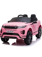 Land Rover Range Evoque elektrische roze Kinderauto