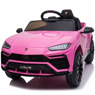 Lamborghini Urus roze elektrische Kinderauto