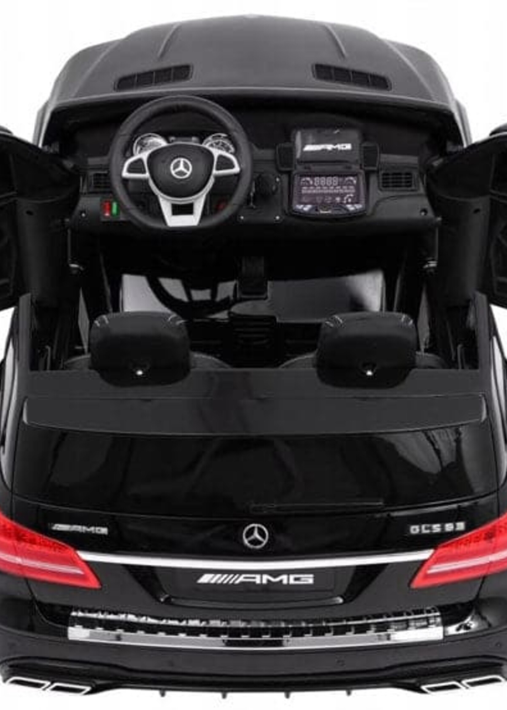 Mercedes GLS AMG zwarte Kinderauto