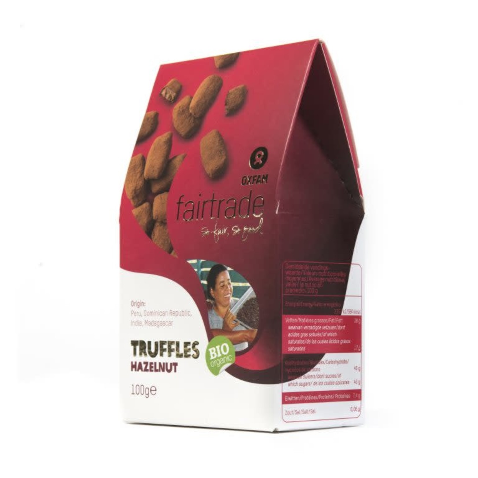 Oxfam truffels hazelnoot bio