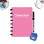 Correctbook CB A5 - Blanco - Roze