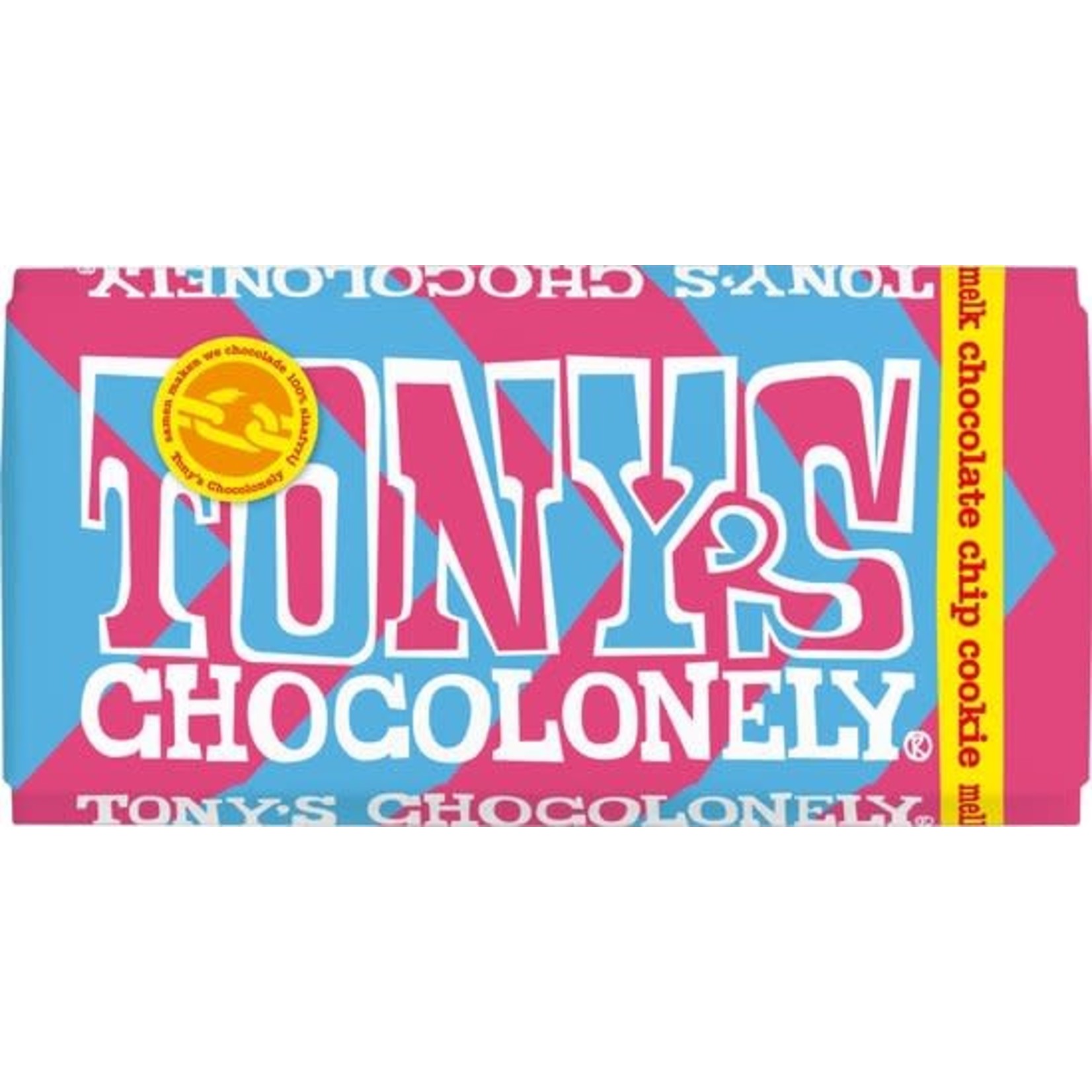 Tony's Chocolonely Tony's melk choco chip cookie 180g