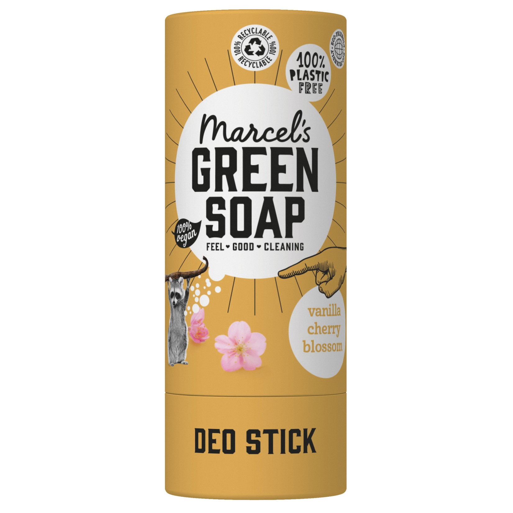 Marcel's GreenSoap Deo Stick Vanil&Cherry Bl Vegan