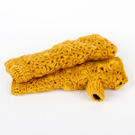 Sjaal met Verhaal Handwarmers Okergeel