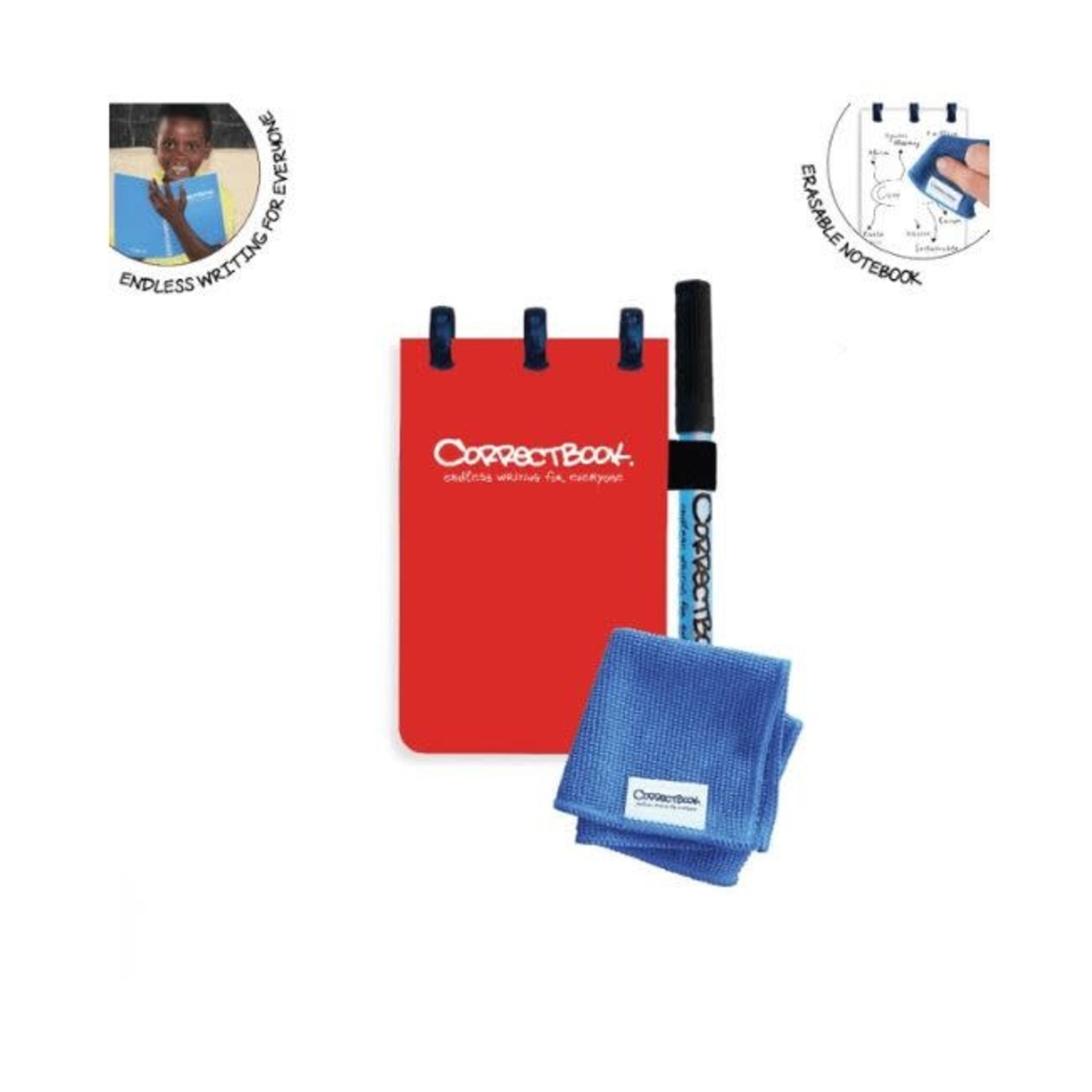 Correctbook CB A7 Pocket - Red