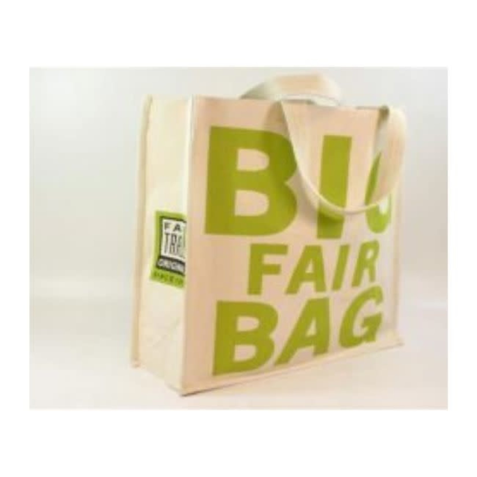 FairForward Tas Canvas bio Groen "Big Fair Bag"