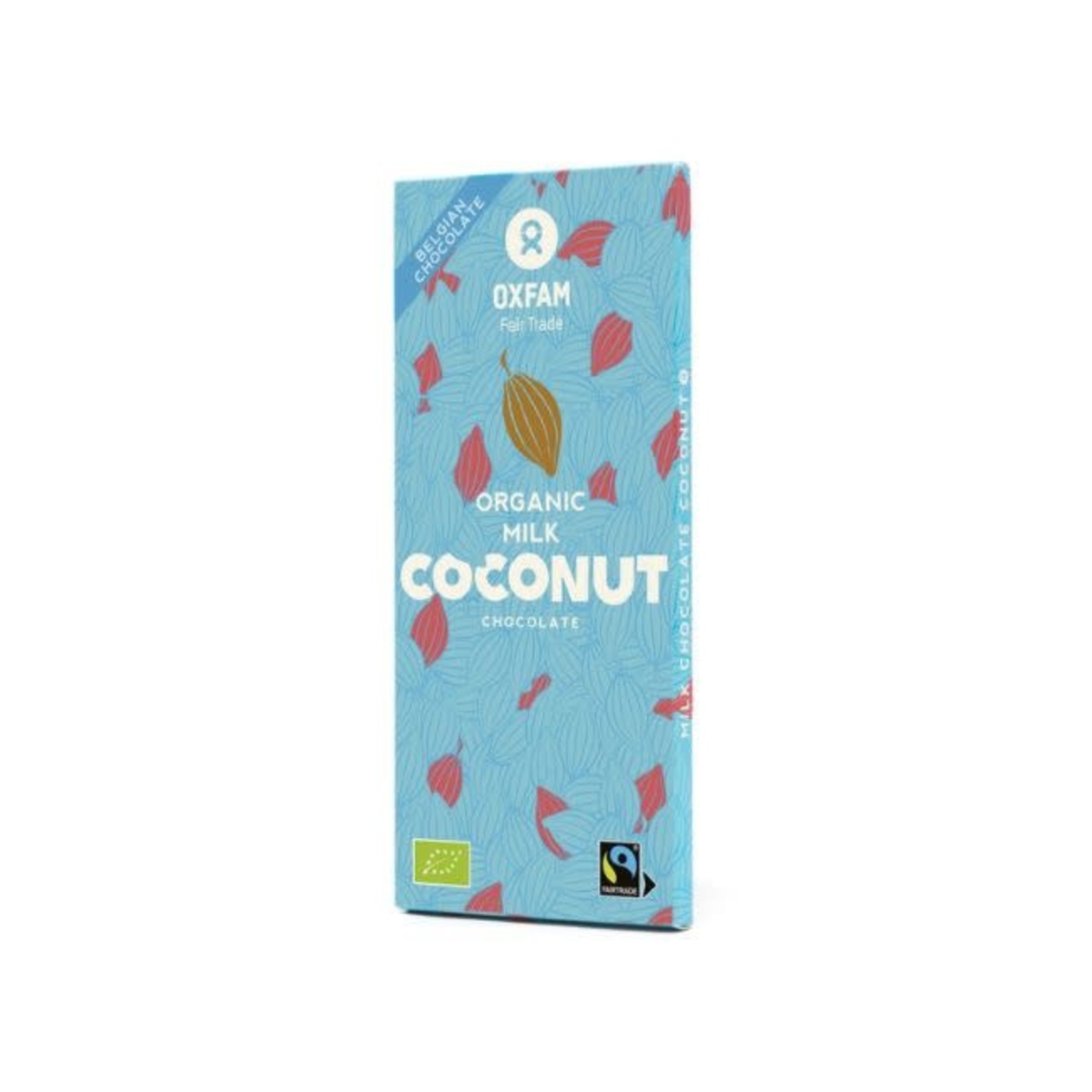 Oxfam Fair Trade Melkchocolade Kokosnoot 100gr, Bio