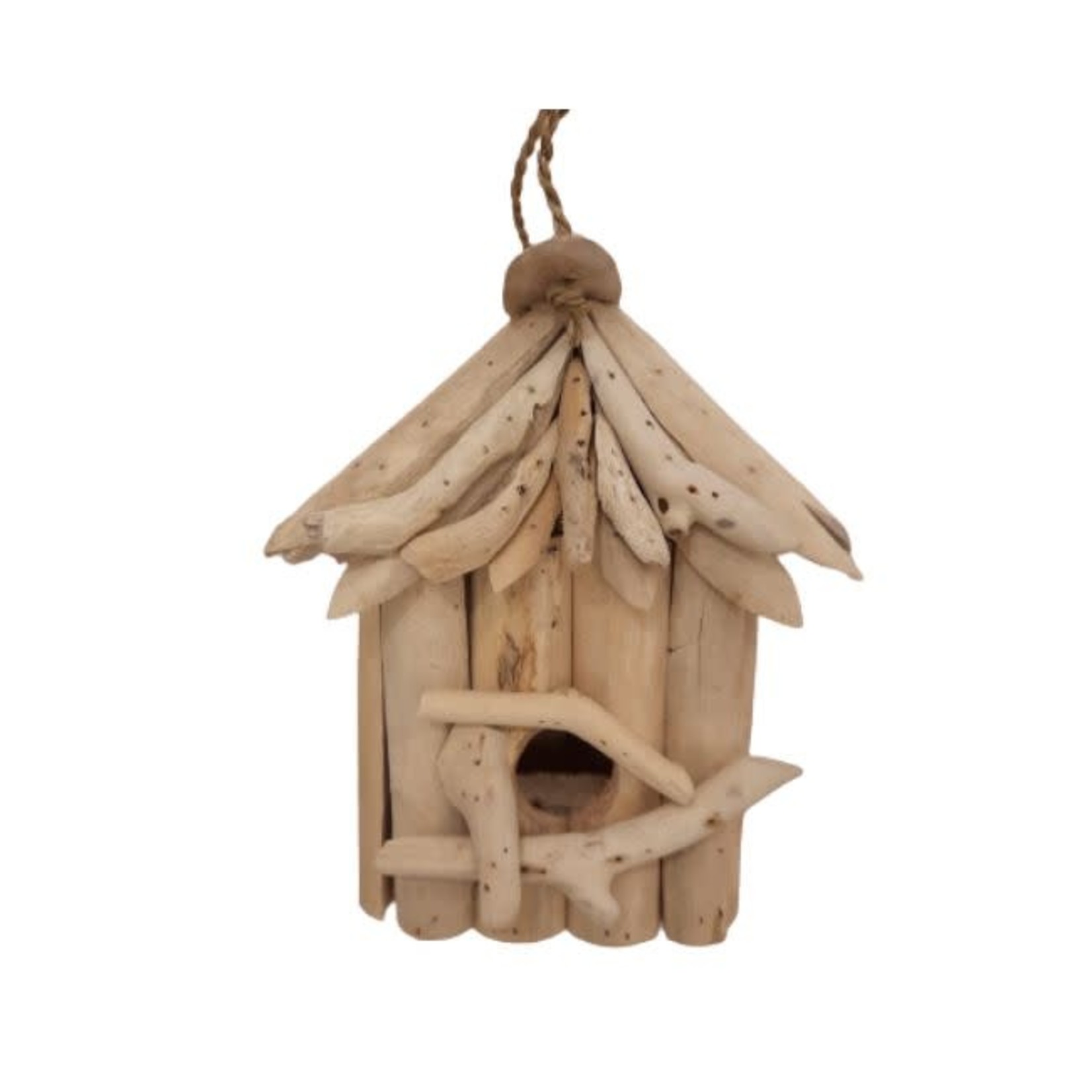 Sakura Drijfhout vogelhuis 1 hole squar