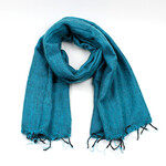 Sjaal met Verhaal Sjaal Turquoise