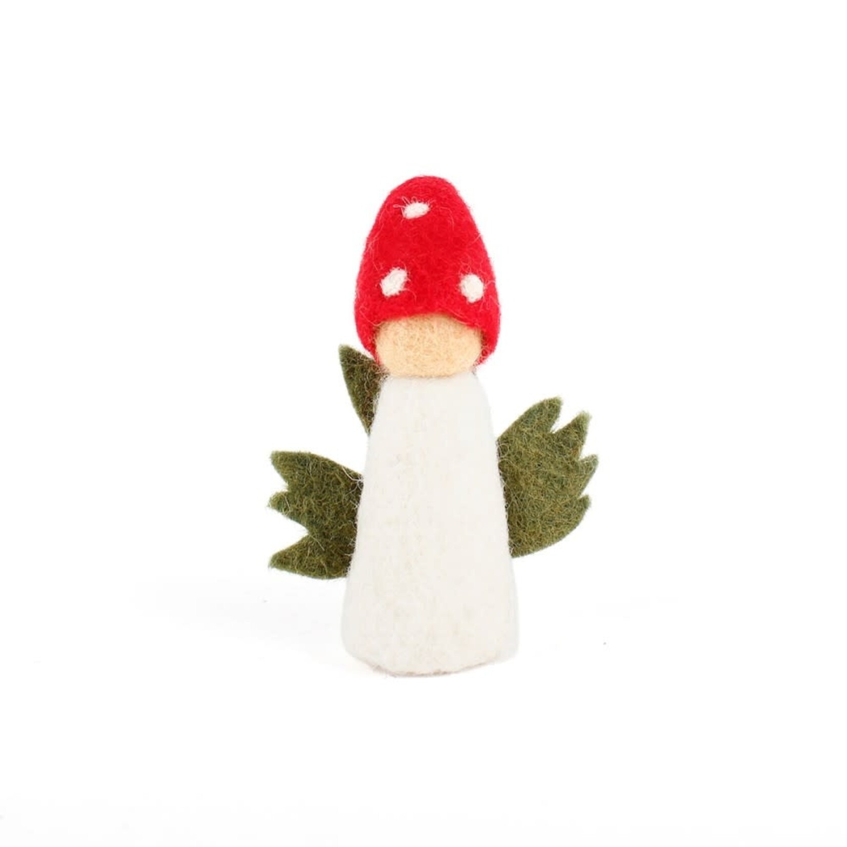 Sjaal met Verhaal Vingerpopje Paddenstoel 3D