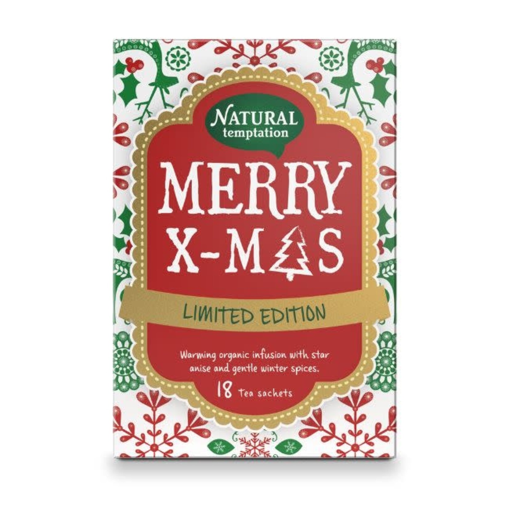 Natural Tempation Merry X-mas Thee 18x1,5g BIO
