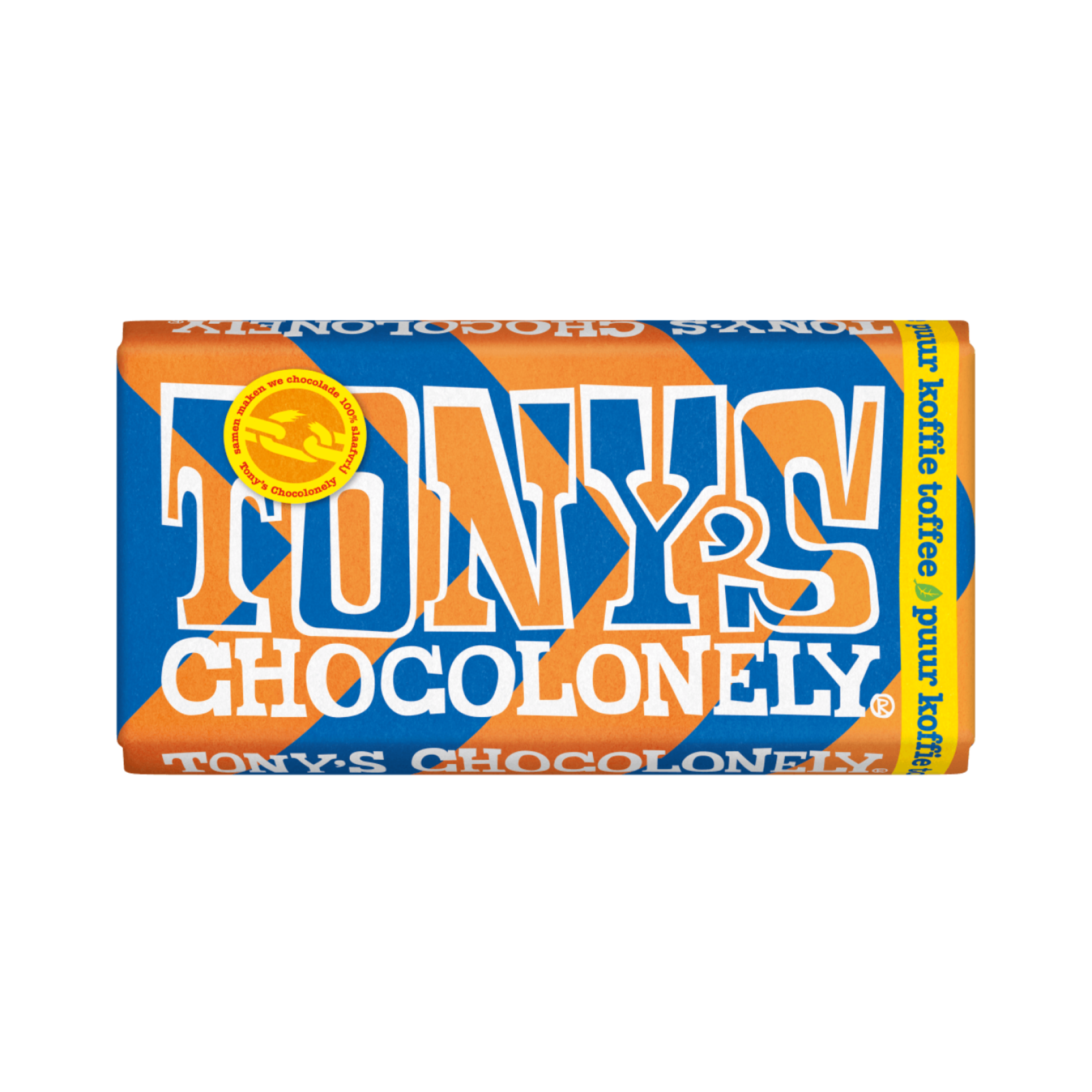 Tony's Chocolonely Tony's reep puur koffie toffee