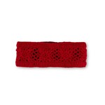Sjaal met Verhaal Haarband Granny Square Rood