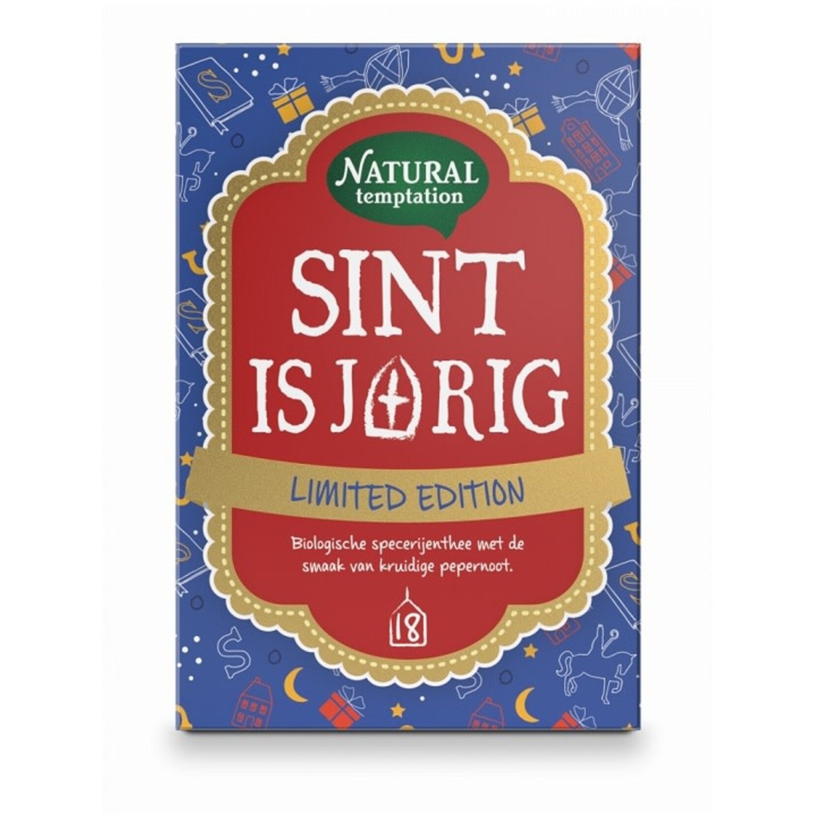 Natural Tempation Sint is jarig thee 18x1,5g BIO