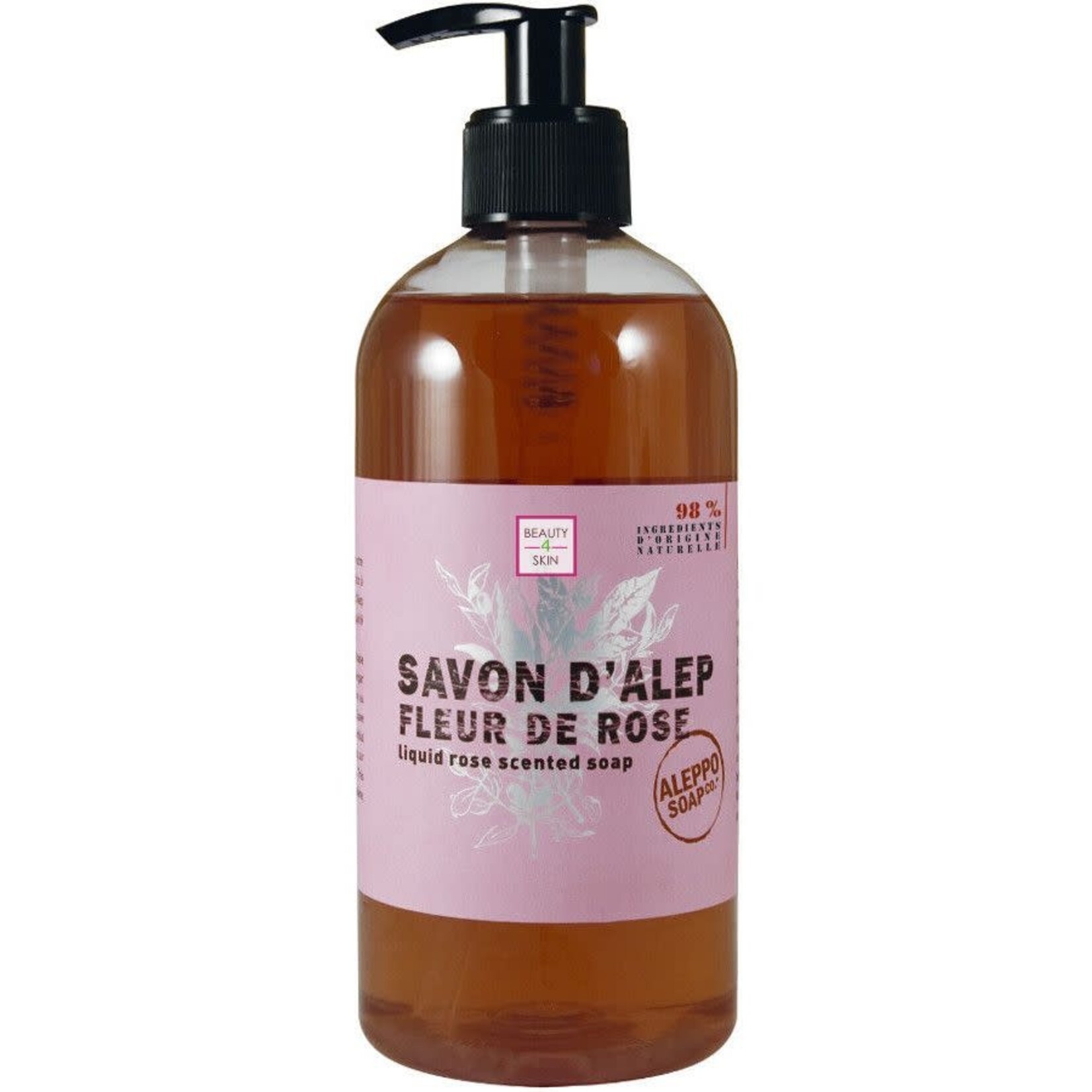 Savon de Provence Aleppo Soap Rozen pomp 500ml