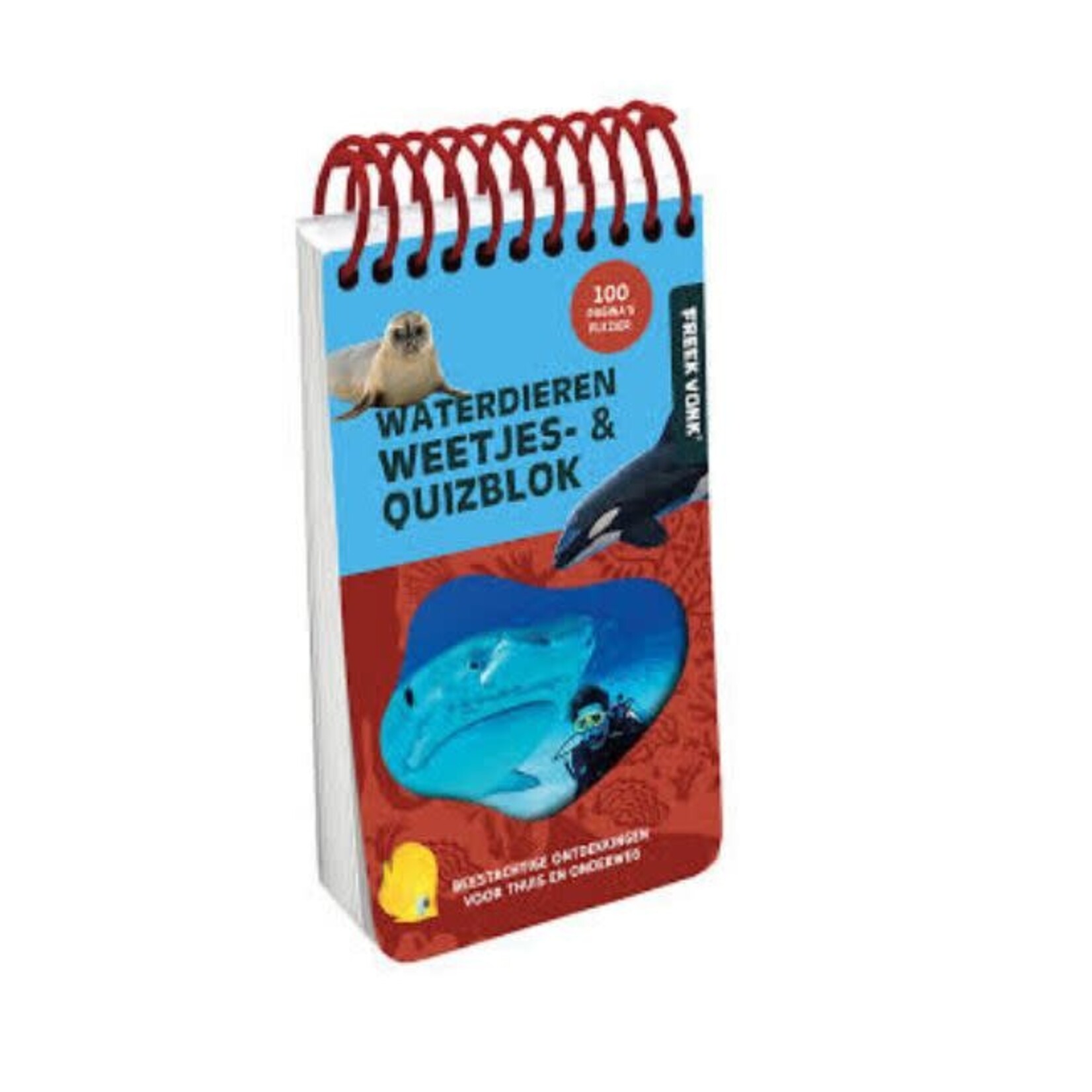 Image Books Freek Vonk - Weetjes en Quizblok - Waterdieren