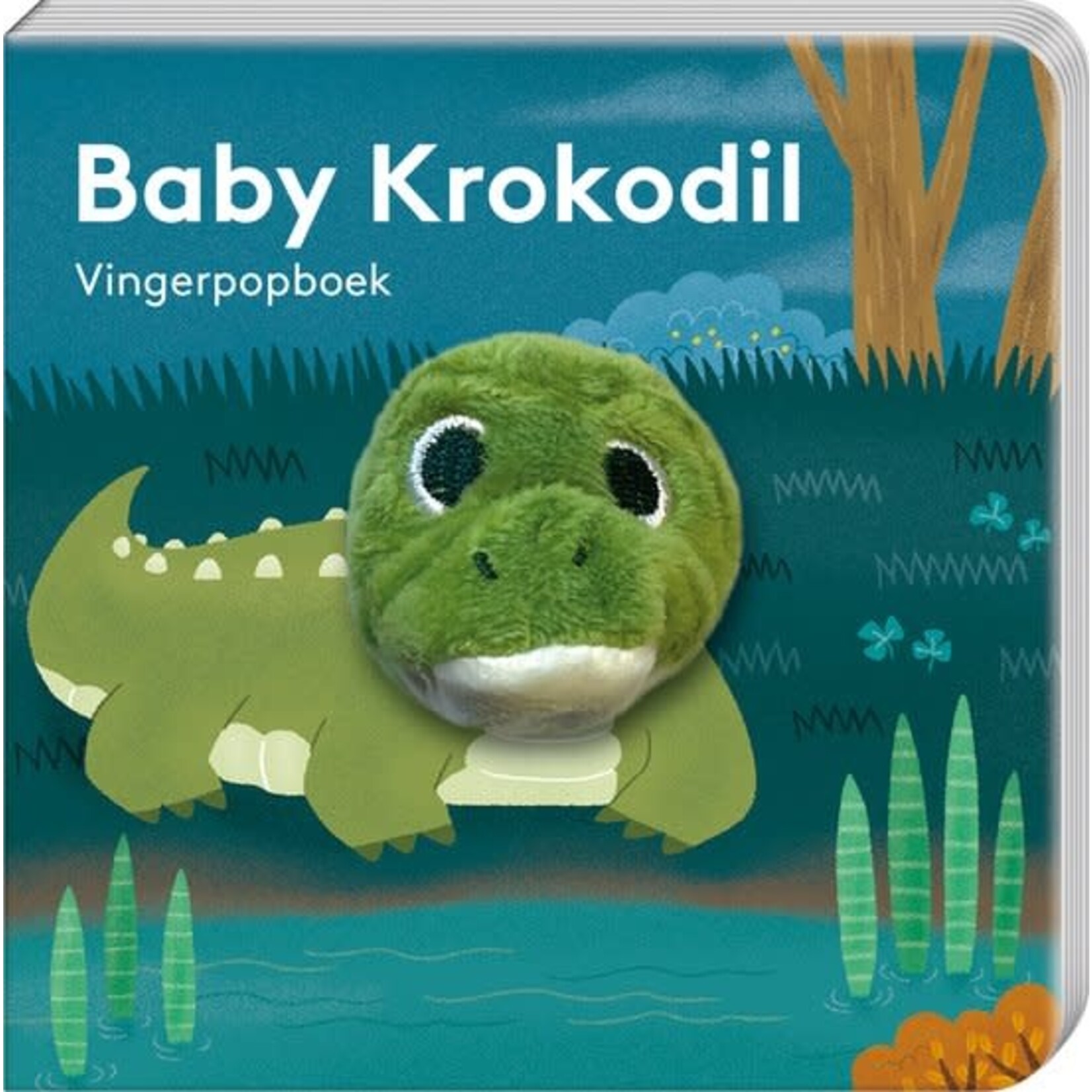 Centraal Boekhuis Vingerpopboekje Baby Krokodil