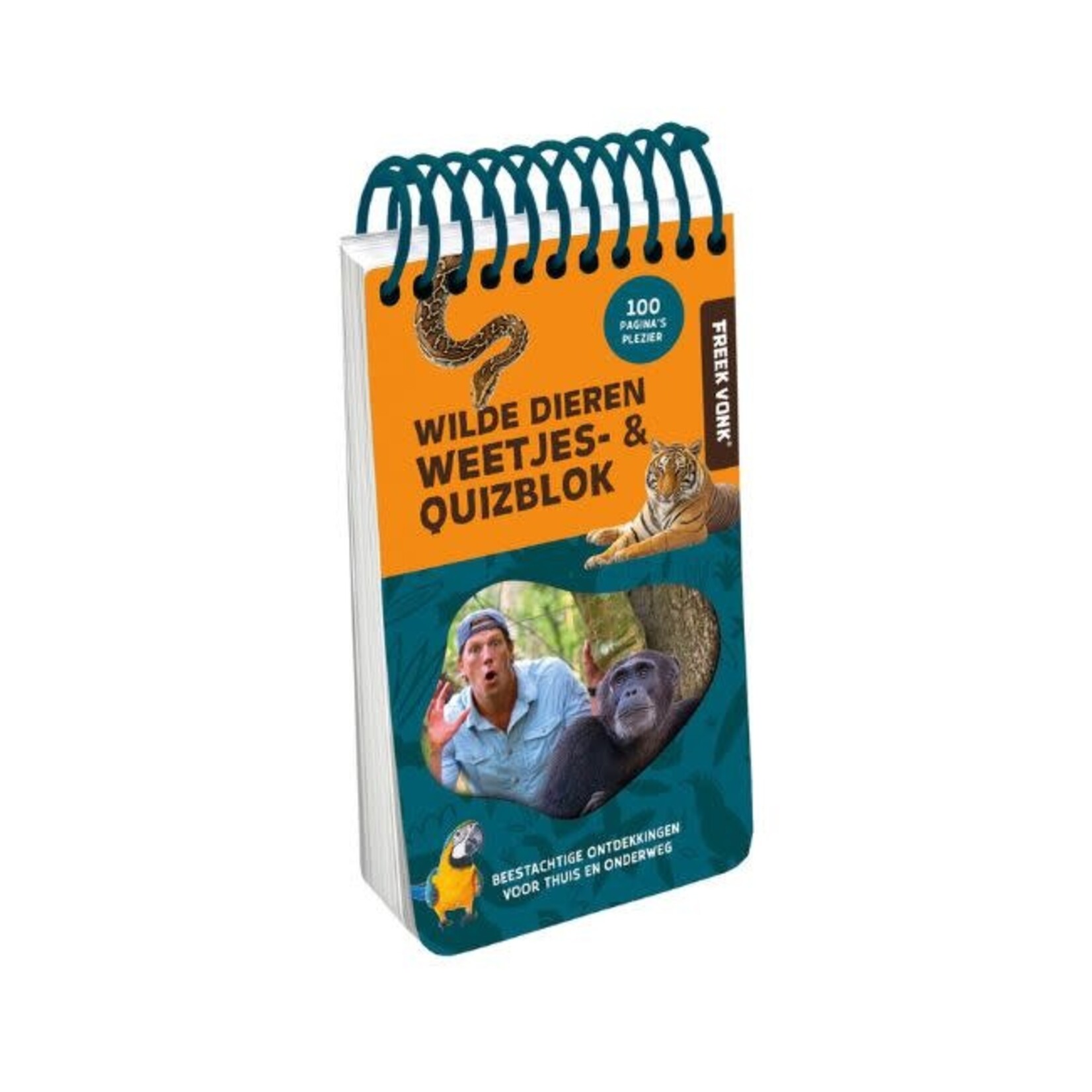 Image Books Freek Vonk Weetjes en Quizblok Wilde Dieren