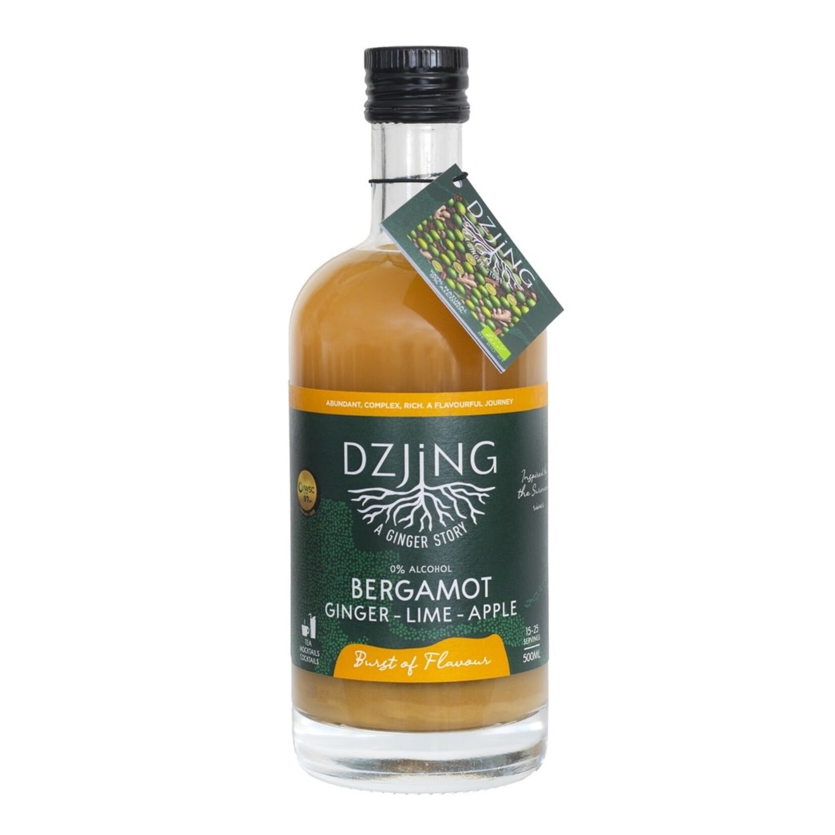 Dzjing Dzjing Gember Bergamot 500ML