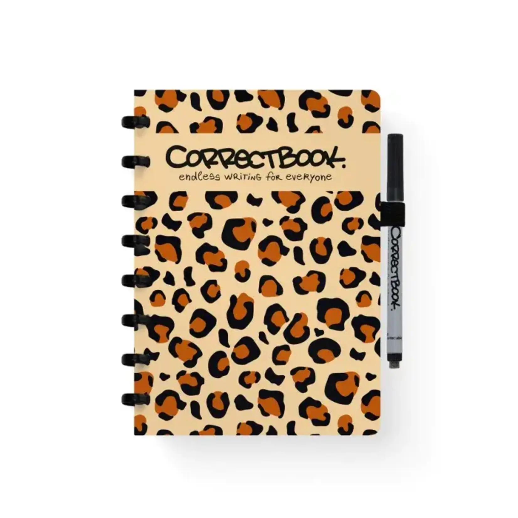 Correctbook CB A5 - Gelinieerd - Powerful Leopad