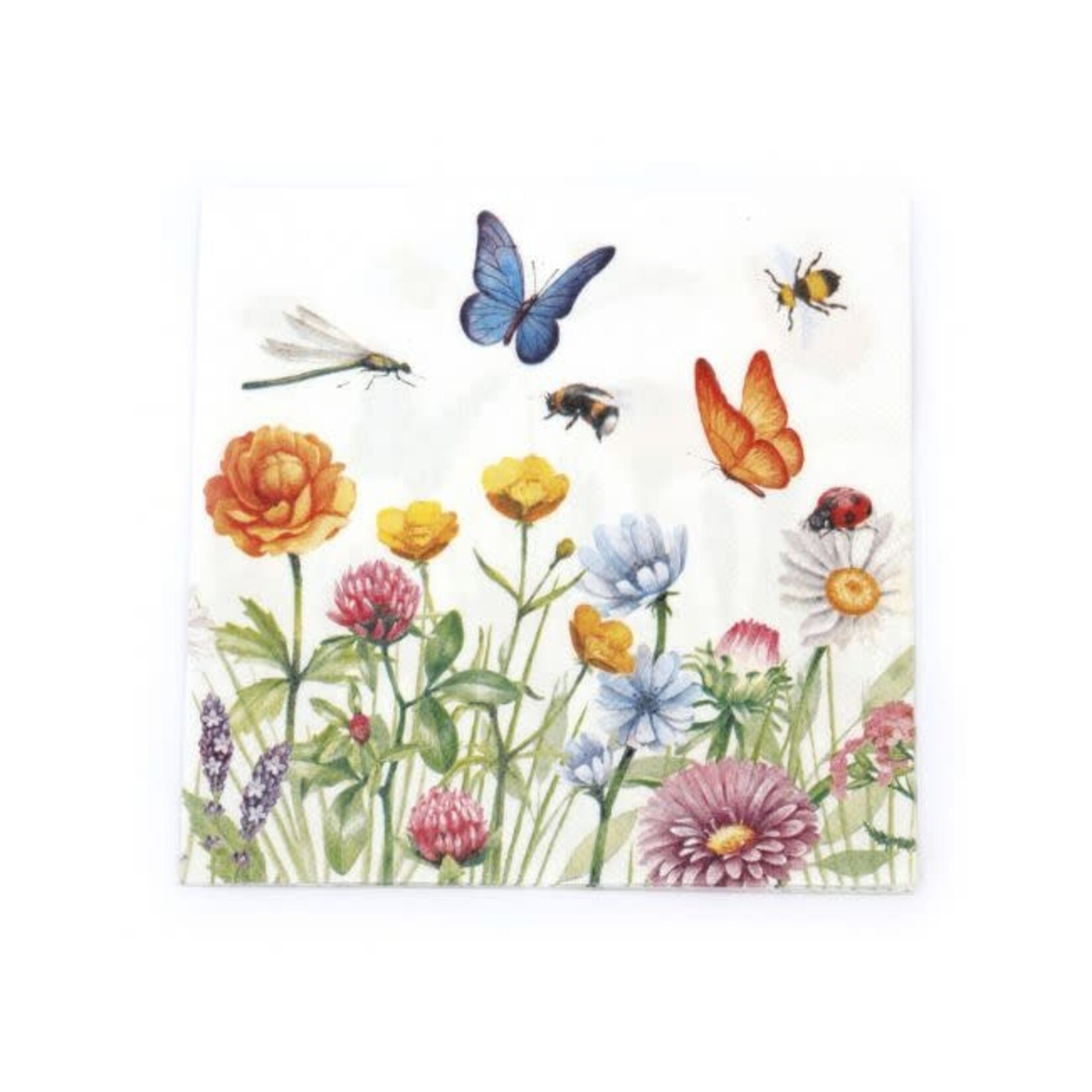 Ambiente Servetten Vlinderbloemen